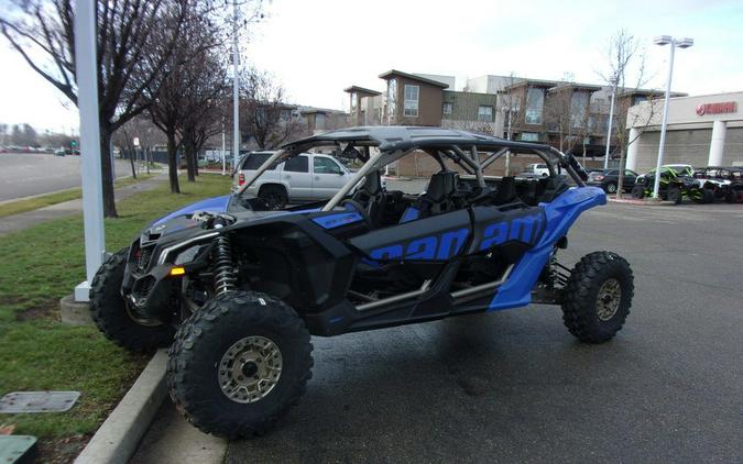 2024 Can-Am® Maverick X3 MAX X rs Turbo RR with Smart-Shox Dazzling Blue & Carbon Black