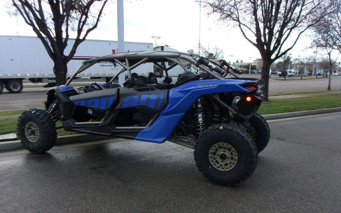 2024 Can-Am® Maverick X3 MAX X rs Turbo RR with Smart-Shox Dazzling Blue & Carbon Black