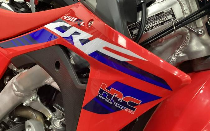 New 2024 HONDA CRF450L RED