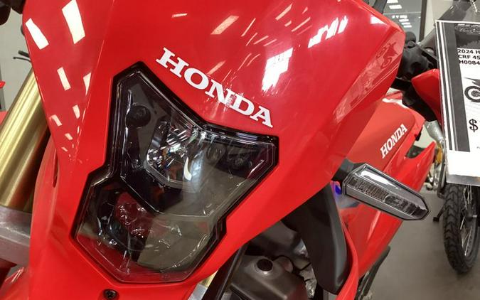 New 2024 HONDA CRF450L RED