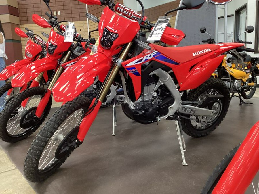 New 2024 HONDA CRF450L RED