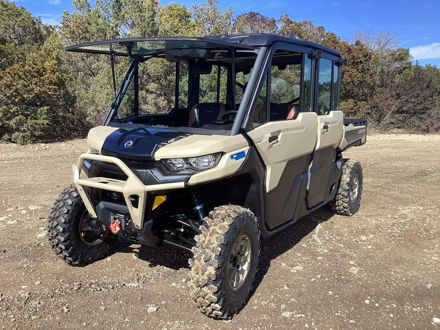 2024 Can-Am® Defender MAX Limited HD10 Desert Tan & Timeless Black