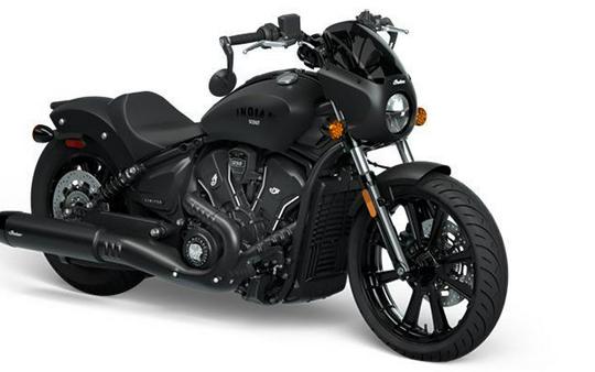 New 2025 Indian Motorcycle Sport Scout Limited + Tech Black Smoke