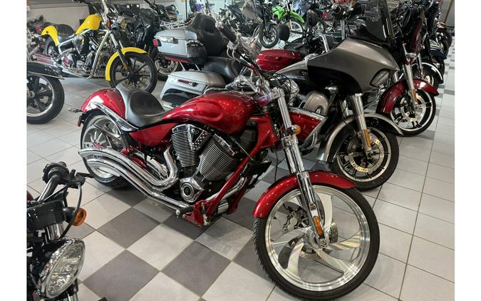 2007 JACKPOT, 49ST, SUNSET RED - Victory Motorcycles
