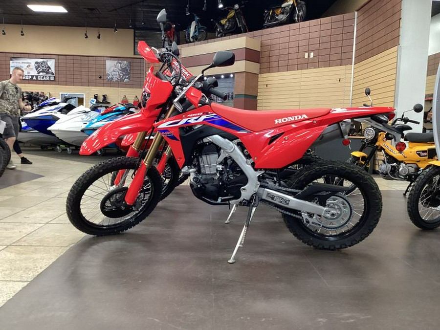 New 2024 HONDA CRF450L RED