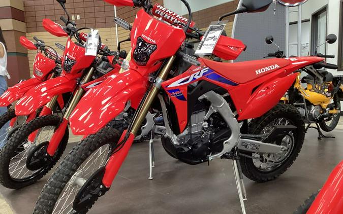 New 2024 HONDA CRF450L RED