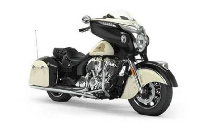 2019 Indian Motorcycle® Chieftain® Classic Thunder Black / Ivory Cream
