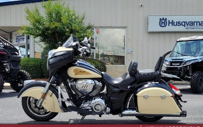 2019 Indian Motorcycle® Chieftain® Classic Thunder Black / Ivory Cream