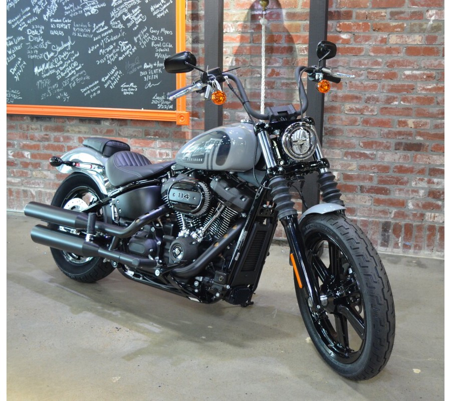 2024 Harley-Davidson Street Bob 114 Billiard Gray