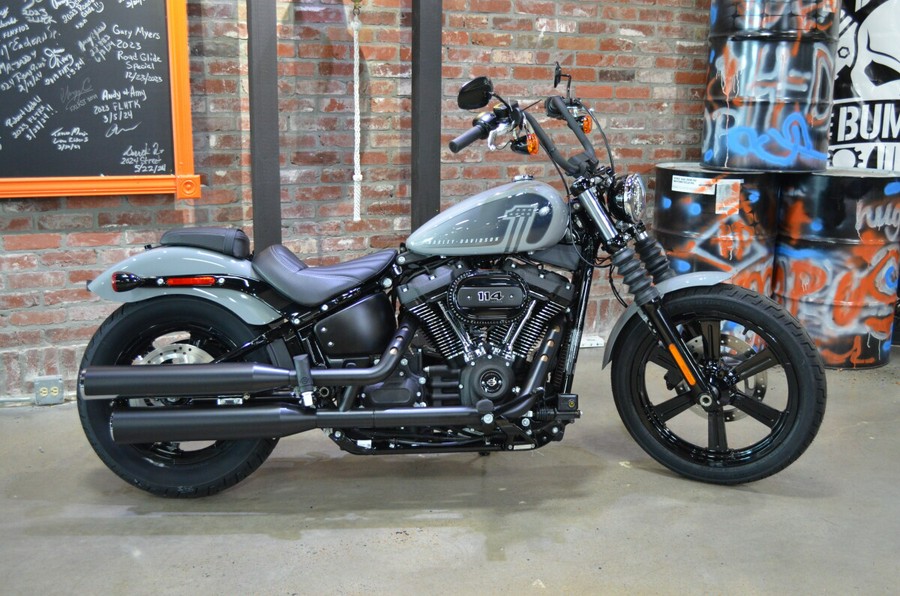 2024 Harley-Davidson Street Bob 114 Billiard Gray