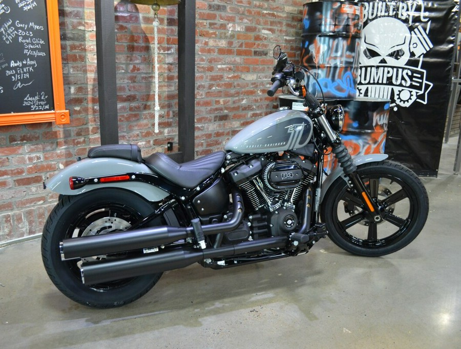 2024 Harley-Davidson Street Bob 114 Billiard Gray