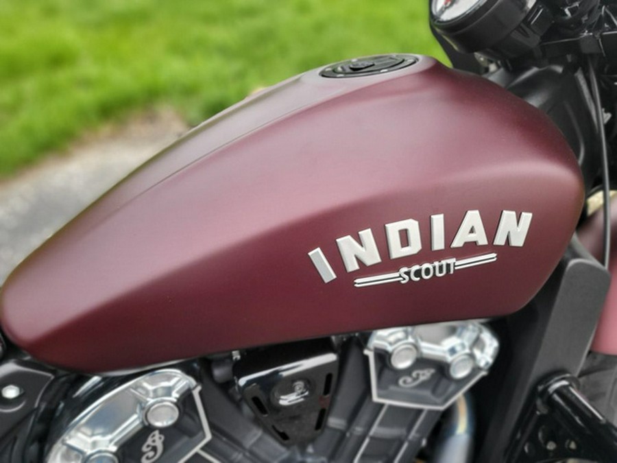 2021 Indian Scout Bobber Thunder Black