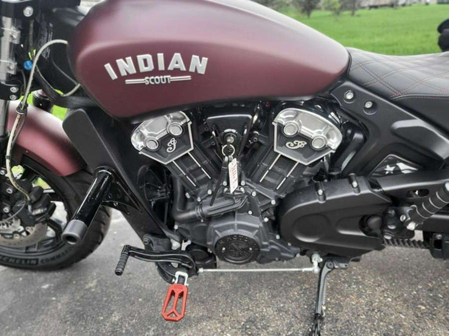 2021 Indian Scout Bobber Thunder Black