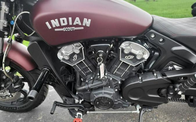 2021 Indian Scout Bobber Thunder Black