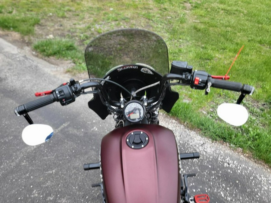 2021 Indian Scout Bobber Thunder Black