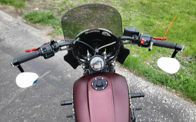 2021 Indian Scout Bobber Thunder Black