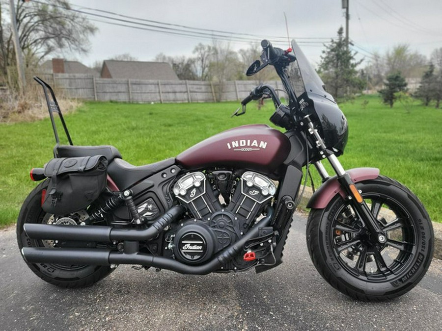 2021 Indian Scout Bobber Thunder Black