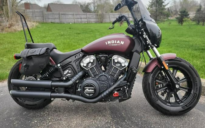 2021 Indian Scout Bobber Thunder Black