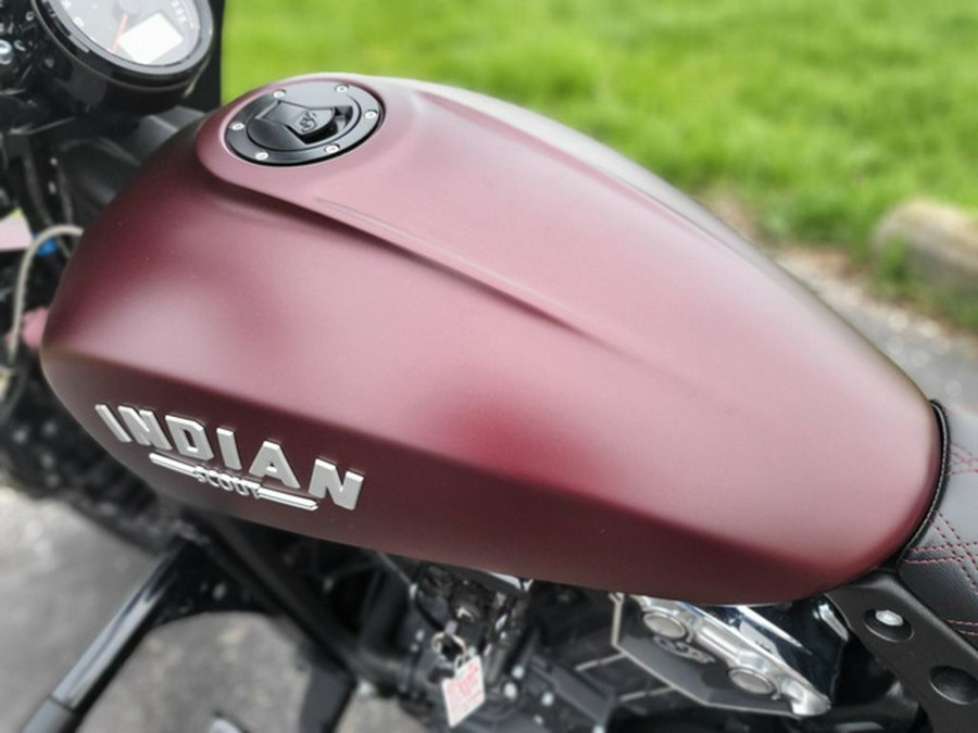 2021 Indian Scout Bobber Thunder Black