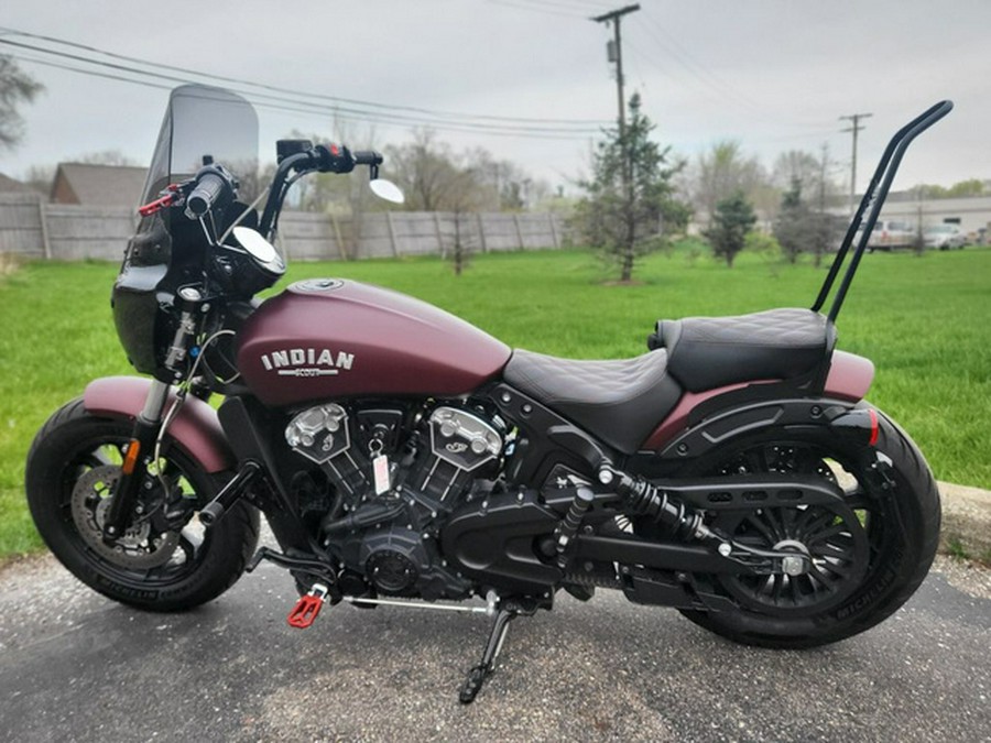 2021 Indian Scout Bobber Thunder Black