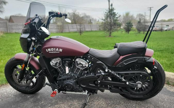 2021 Indian Scout Bobber Thunder Black