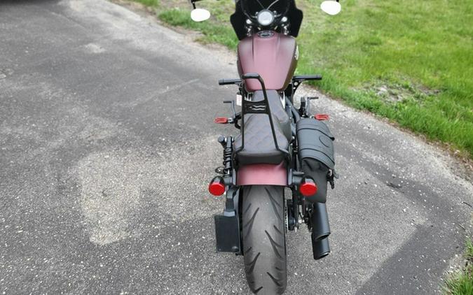 2021 Indian Scout Bobber Thunder Black