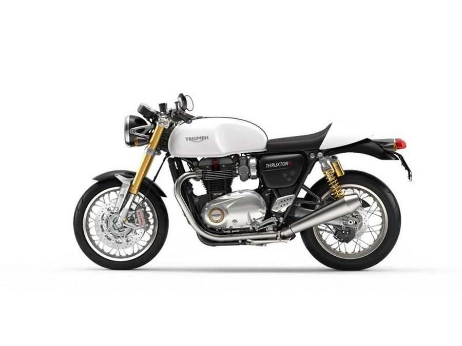 2018 Triumph Thruxton 1200 R Crystal White