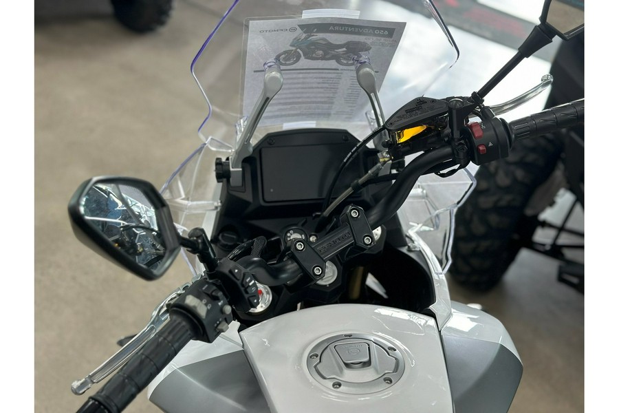 2022 CFMOTO 650 ADVENTURA NEBULA WHITE 2022