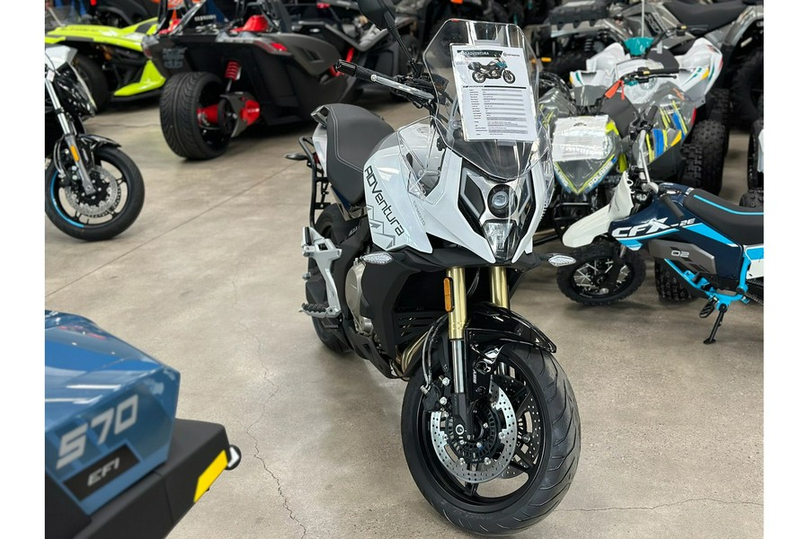 2022 CFMOTO 650 ADVENTURA NEBULA WHITE 2022