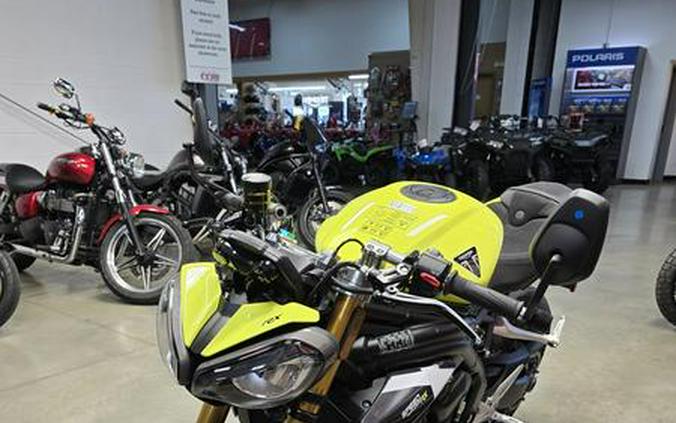 2026 Triumph Speed Triple 1200 RX Triumph Performance Yellow