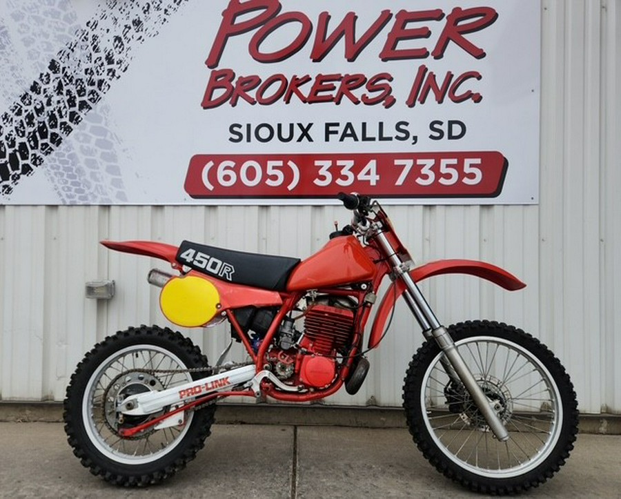 1981 HONDA CRF 450R