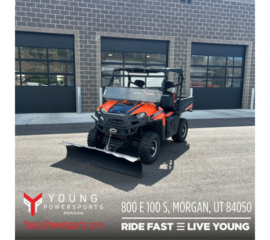 2012 Polaris Ranger XP 800 EPS Black / Orange Madness LE
