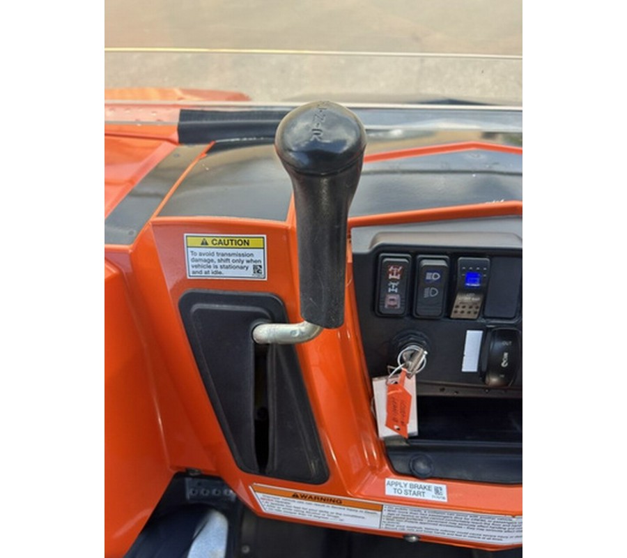 2012 Polaris Ranger XP 800 EPS Black / Orange Madness LE