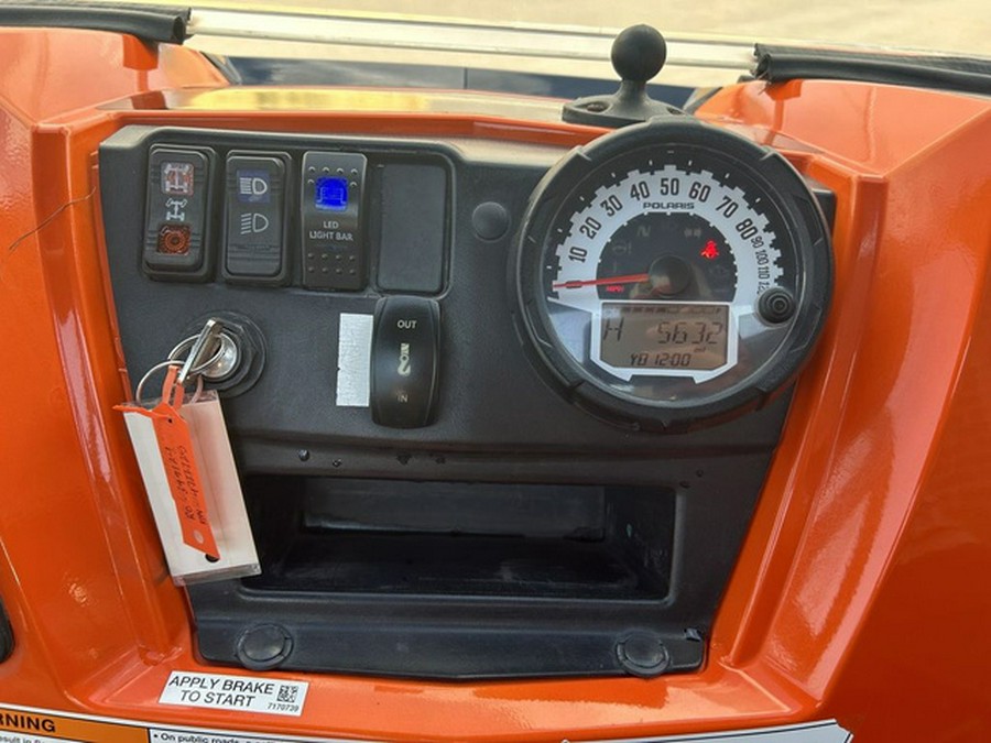 2012 Polaris Ranger XP 800 EPS Black / Orange Madness LE