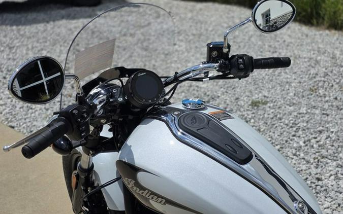 2026 Indian Super Scout Ghost White Metallic