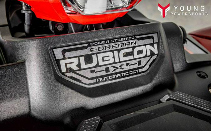 2026 Honda FourTrax Foreman Rubicon 4x4 Automatic DCT EPS