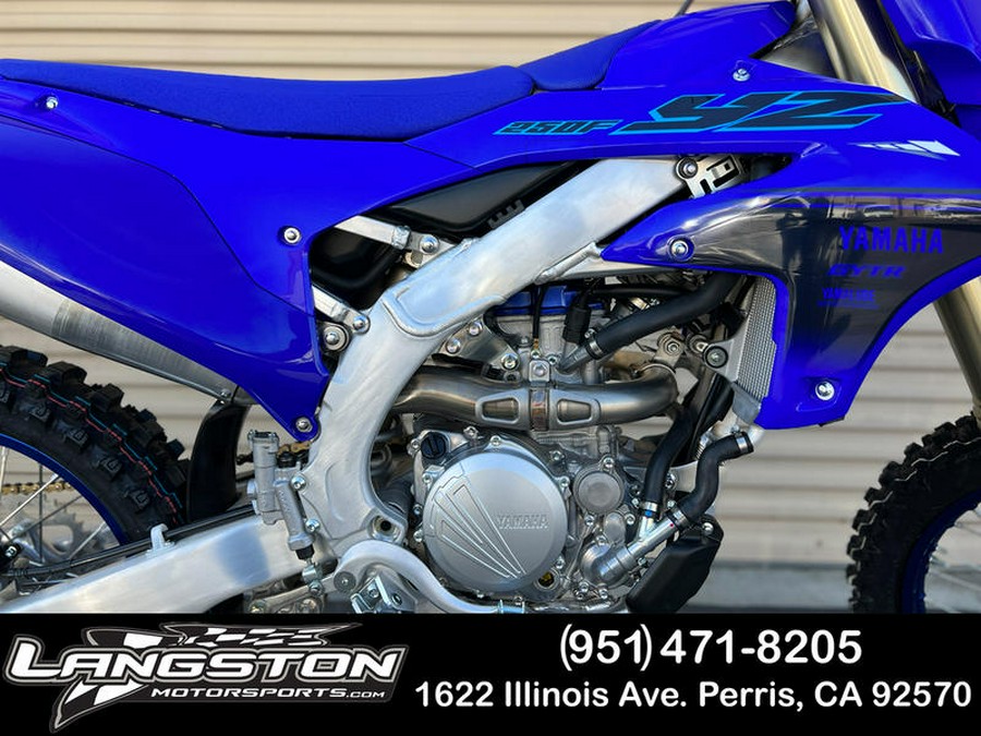 2024 Yamaha YZ250F Team Yamaha Blue