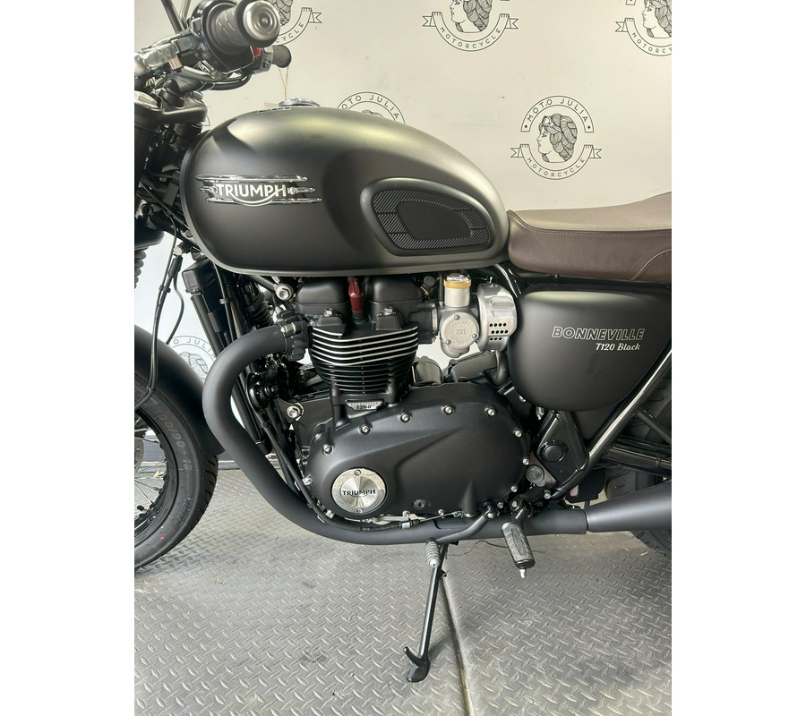 2024 Triumph BONNEVILLE T120 BLACK