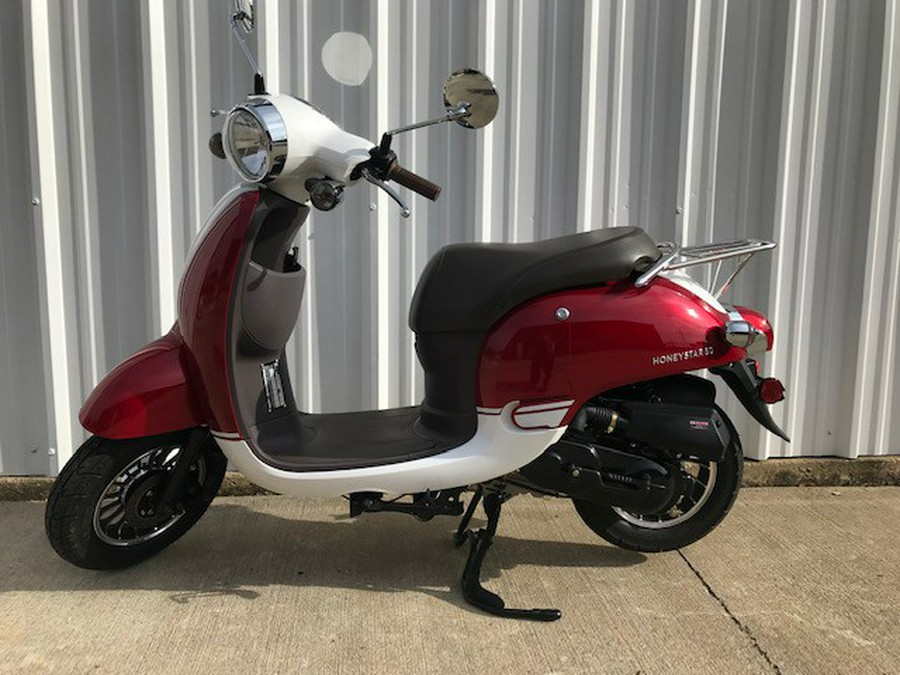 2022 ScootStar Honeystar 50 Red