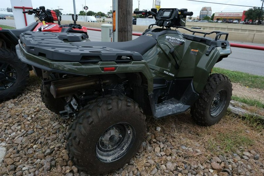 Used 2024 POLARIS SPORTSMAN 450 HO SAGE GREEN