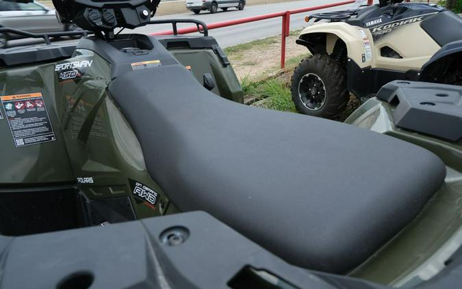 Used 2024 POLARIS SPORTSMAN 450 HO SAGE GREEN