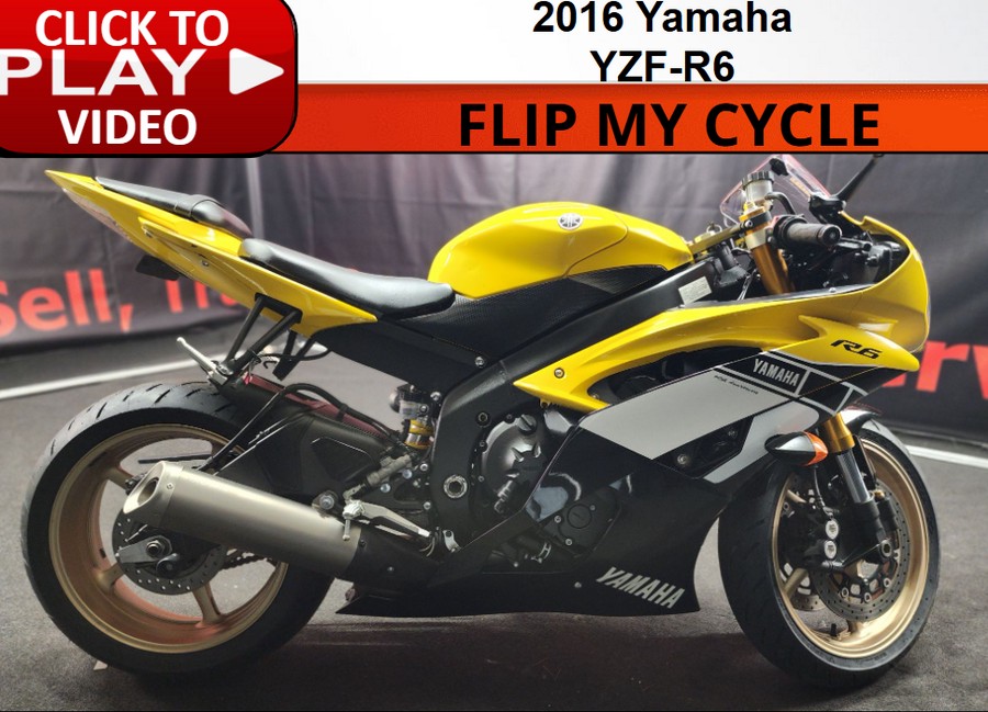 2016 Yamaha YZF-R6