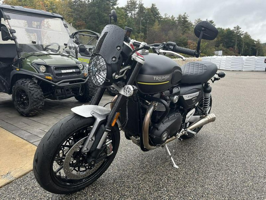 2022 Triumph Speed Twin Matt Storm Grey