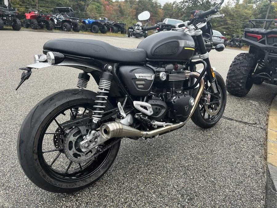 2022 Triumph Speed Twin Matt Storm Grey