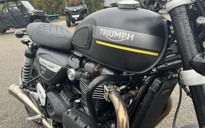 2022 Triumph Speed Twin Matt Storm Grey