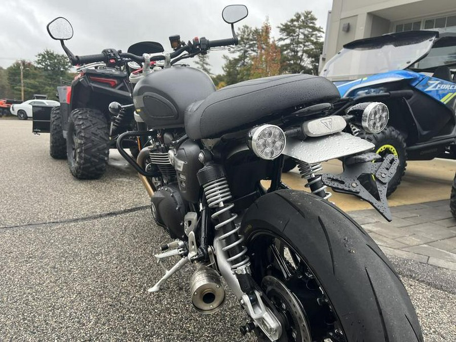 2022 Triumph Speed Twin Matt Storm Grey