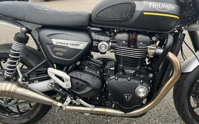 2022 Triumph Speed Twin Matt Storm Grey