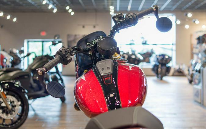 2025 Indian 101 Scout Sunset Red Metallic With Graphics