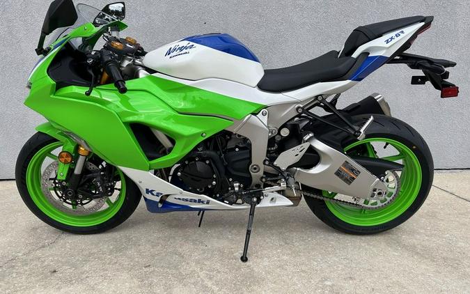 2024 Kawasaki Ninja® ZX™-6R 40th Anniversary Edition ABS