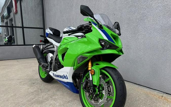 2024 Kawasaki Ninja® ZX™-6R 40th Anniversary Edition ABS